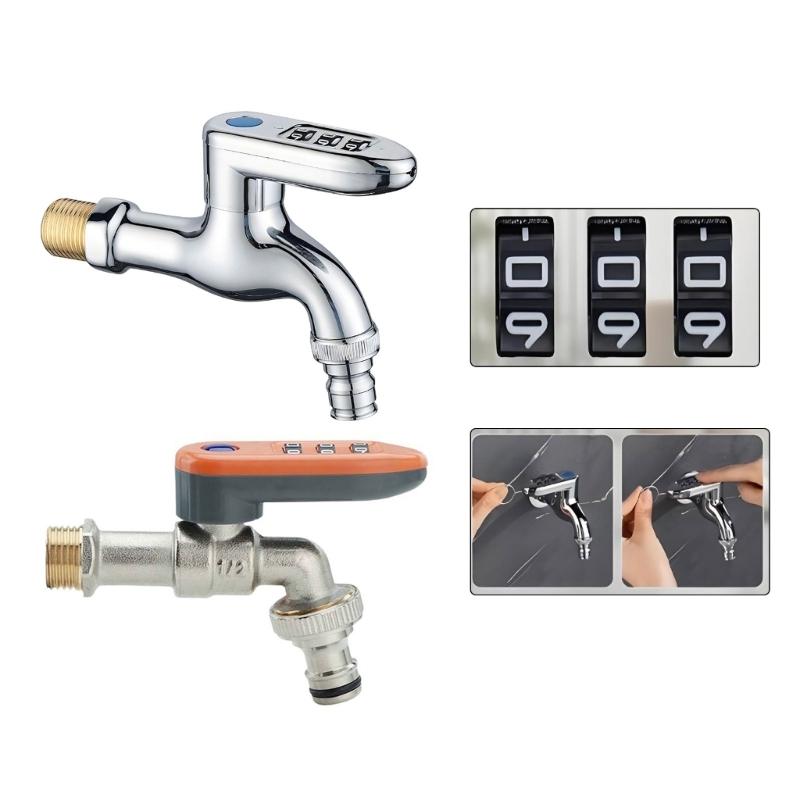 Upgrades Frost Proof Exterior Spigot Large Water Output Not Theft Combination Locking Weather Resistant Outdoor Water Tap