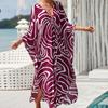 Women's Loose Plus Size Beach Cover Dress