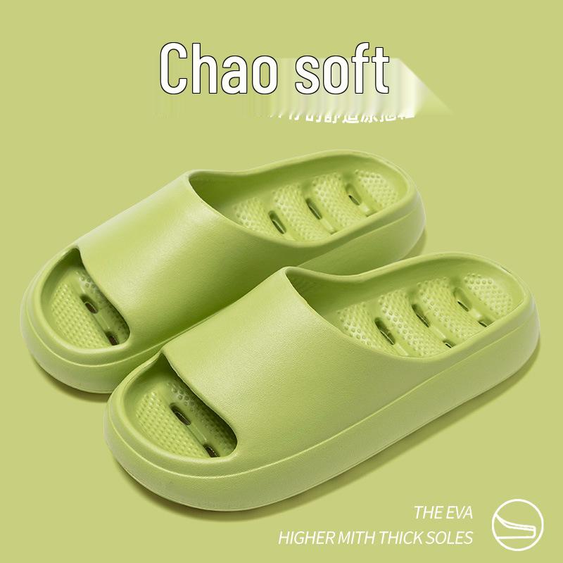 Unisex Non-Slip Quick-Drying Bathroom Shower Sandals with Thick Soles