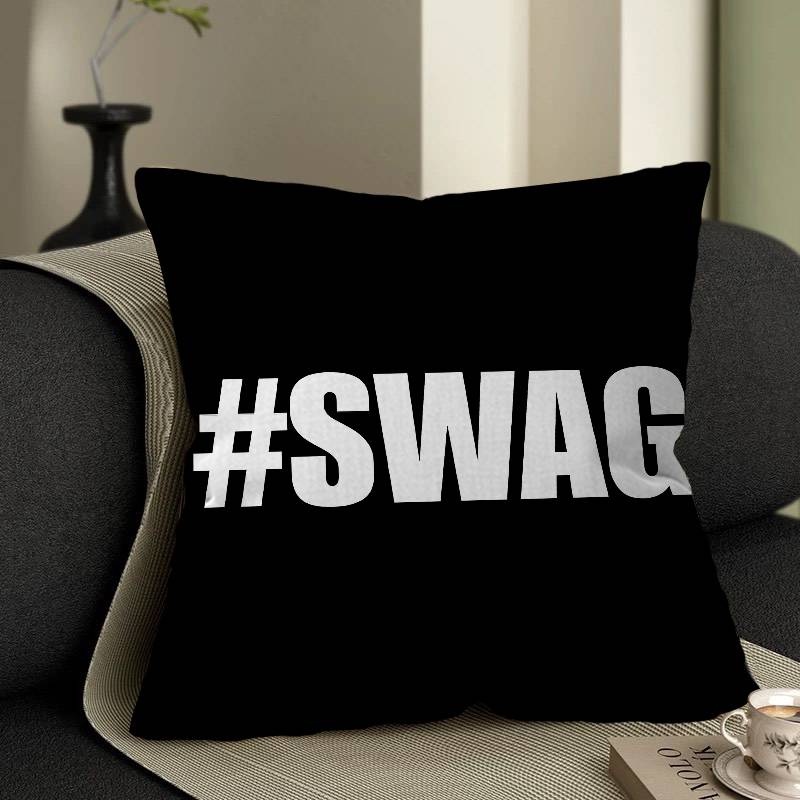 S-SWAG Pillow Cushion Cover Pillowcase Living Room Sofa Home Decor Customized