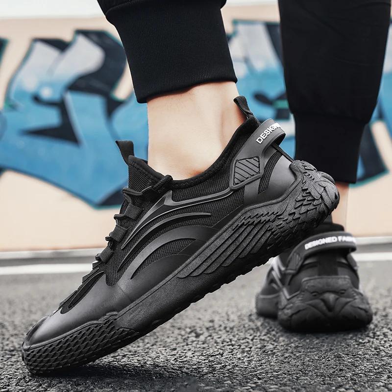 Mode Neuer Stil Schuhe für Herren Sport Jugendliche Outdoor Studenten Herren Sneaker Weiß Leicht Herren Walking Freizeitschuh Haupt-Push