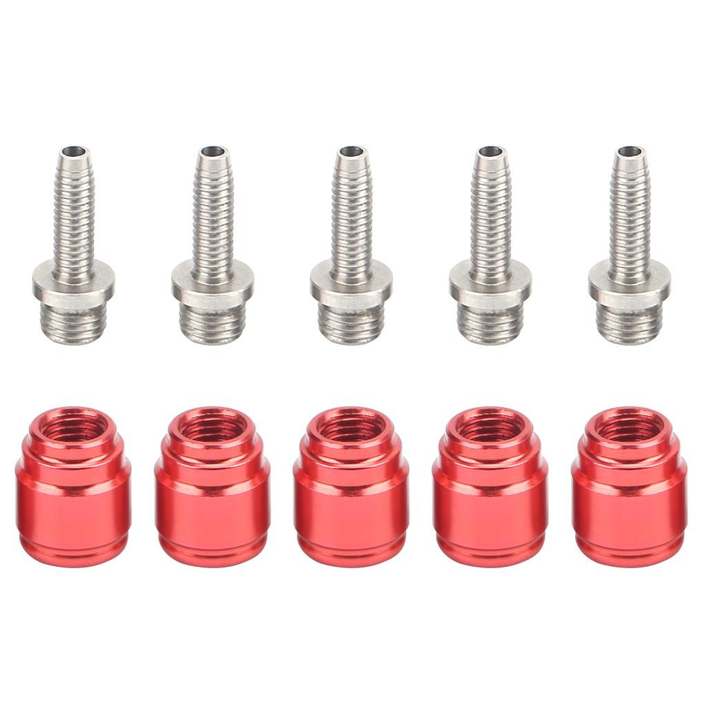 GUB Bike Disc Brake Aluminum Alloy Olive and Stainless Steel Connecting Insert for AD593