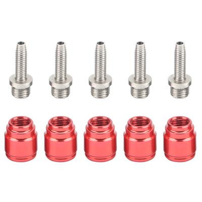 GUB Bike Disc Brake Aluminum Alloy Olive and Stainless Steel Connecting Insert for AD593