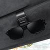 2 Pack 2 in 1 Sunglass Holder for Car Visor Clip Eyeglass Ticket Card Clip on Sunglasses Mount Interior ide Car Sun Visor auto Trucks Van SUV