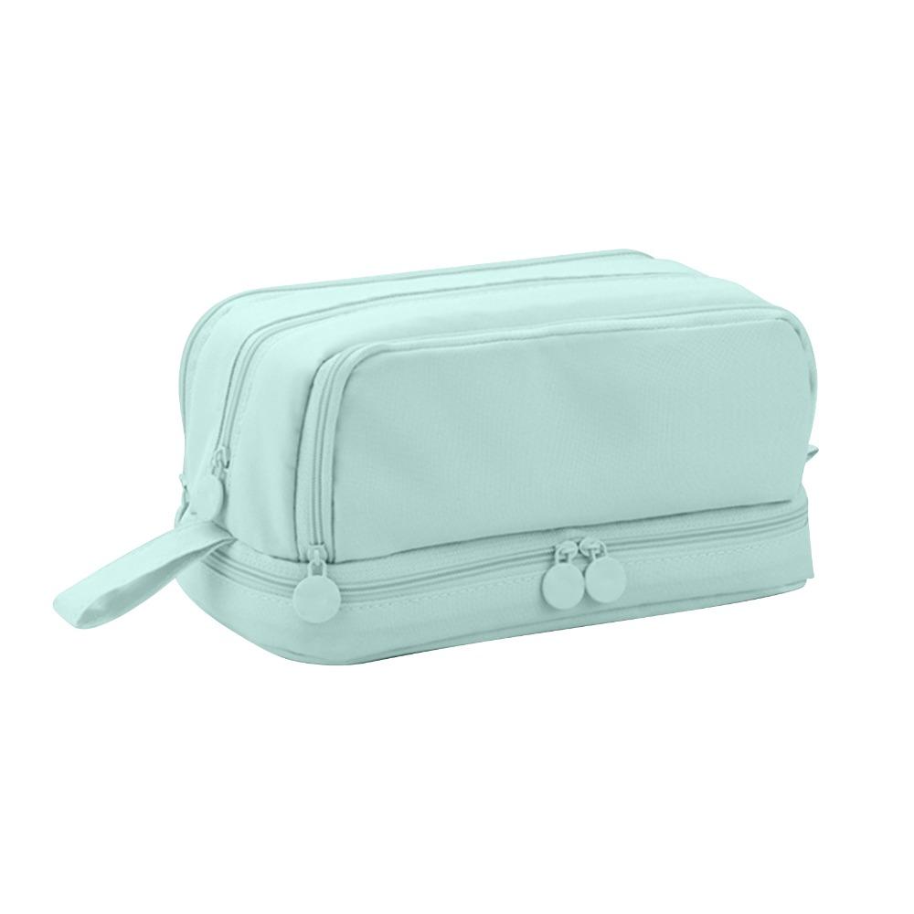 Large Capacity Pencil Case Zipper Pocket Storage Organizer Pencil Pouch Pencil Storage