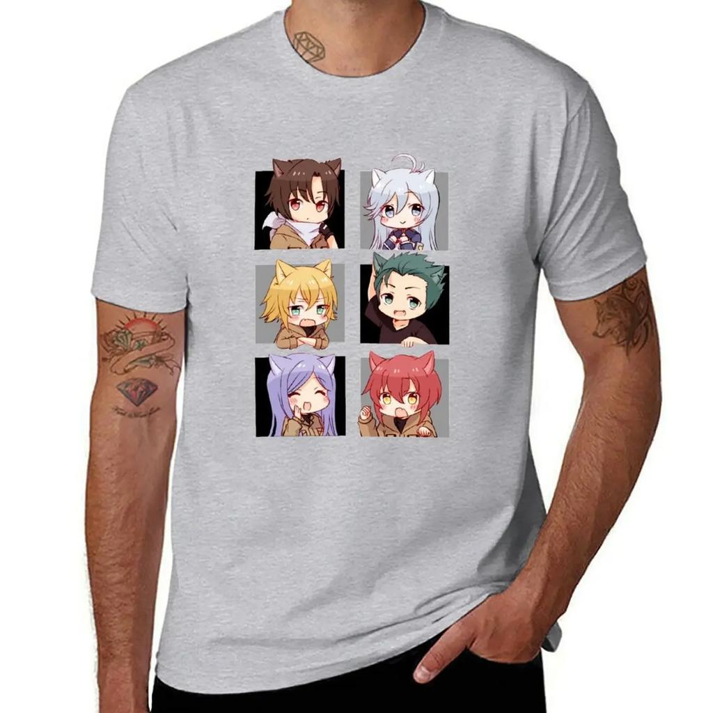 86 Eighty-Six CHARACTERS T-Shirt Graphics Aesthetic Clothes Quick Drying Heavyweight T Shirts for Men