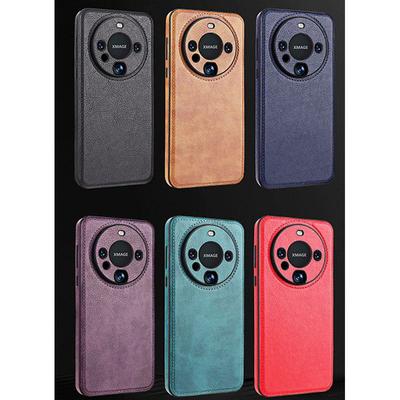 Business Style Leather Soft Shell Case for Mate60 Pro - Anti-Fall, Protective Phone Cover