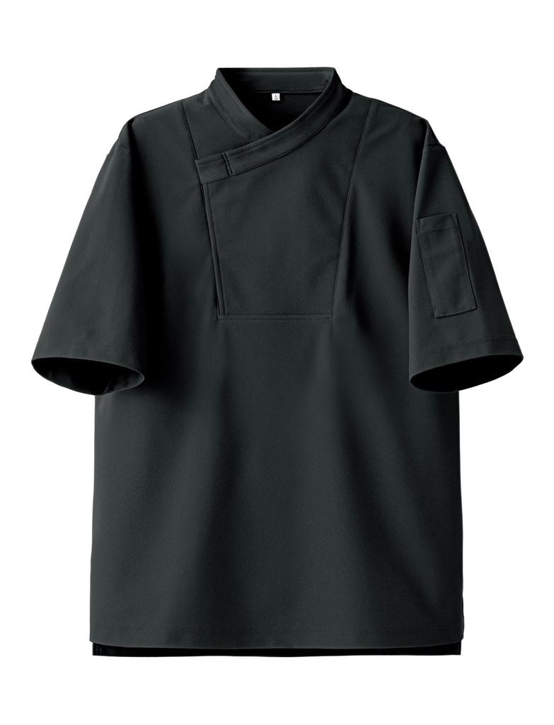 Seven Uniform CA2146-9 Coat/Short Sleeve Black LL