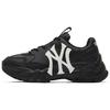 New MLB Big Ball Chunky Low Top Chunky Sneakers Unisex Black 3ASHC104N-50BKS