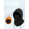 Winter Cycling Adult Hat, Winter Cold Protection Mask, Warm Mask, Scarf, Integrated Fleece, Windproof Ear Protection Headgear
