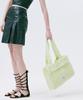Jedrefeb5 Croffle Shoulder Bag Lime Yellow