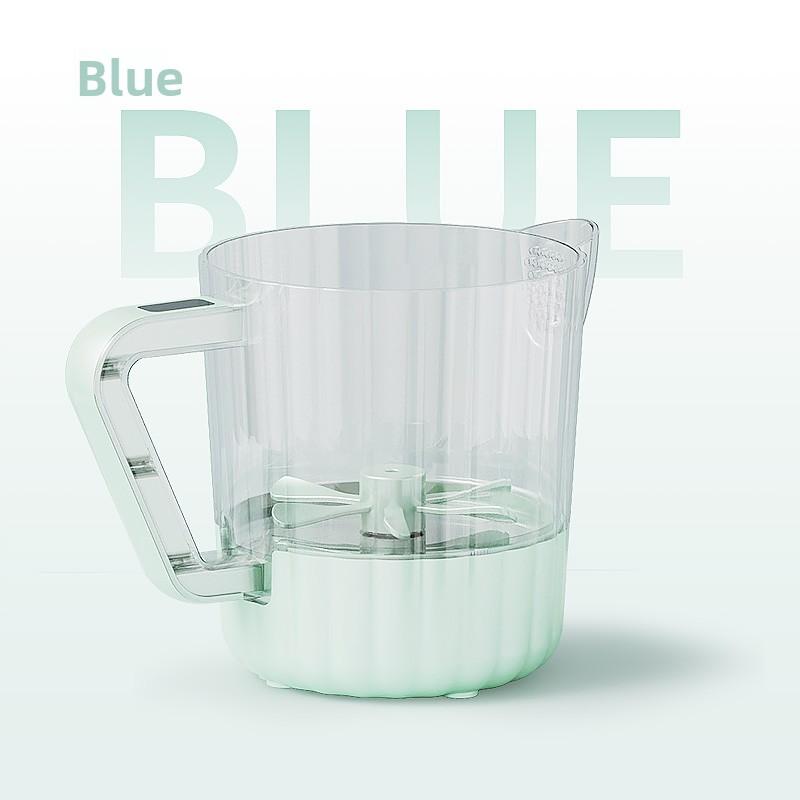 

900 мл Электрическая чаша для мытья и смешивания риса Зарядка Электрический миксер для яиц Кофе Порошок Молоко 2-уровневая чаша для смешивания