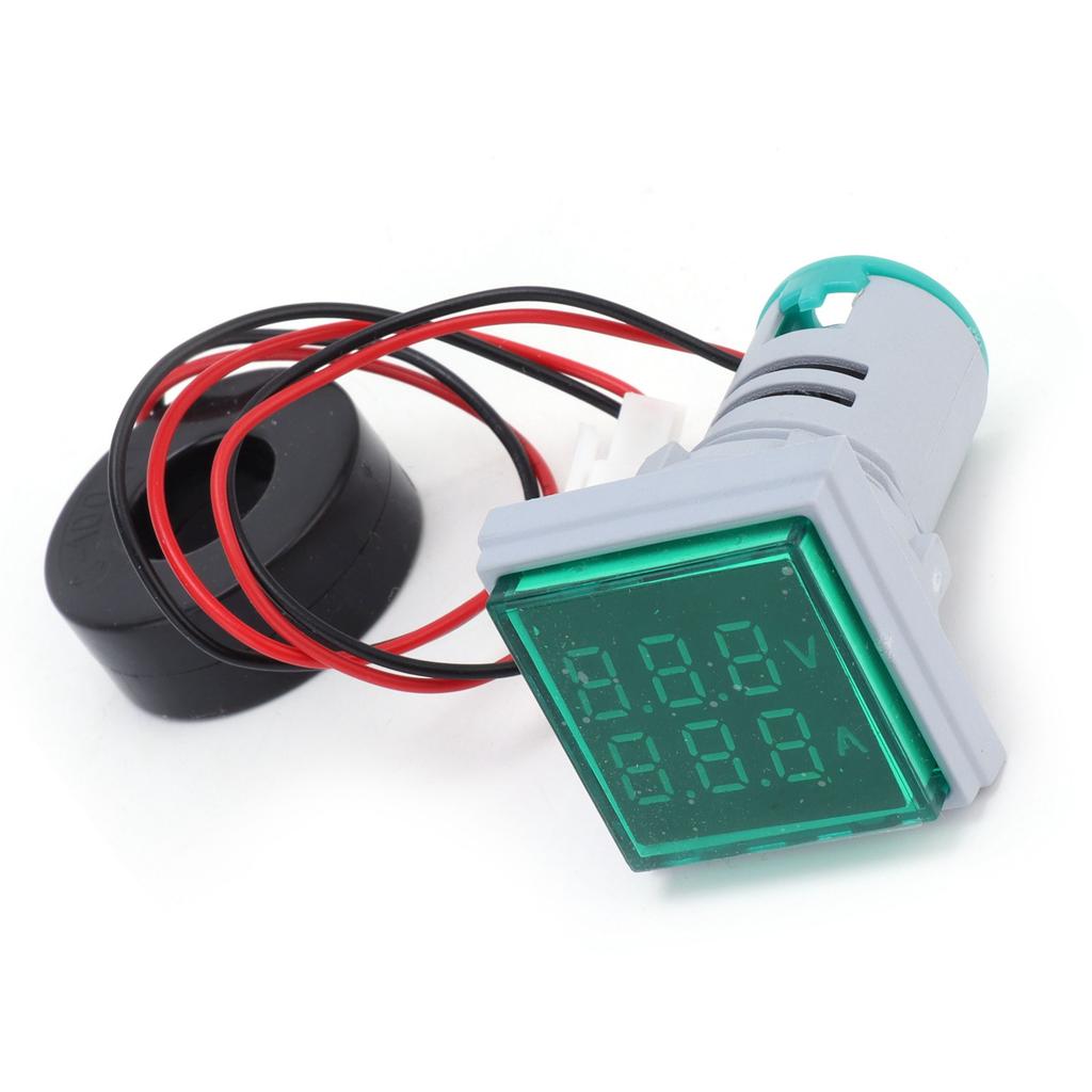 Current Signal Indicator   2‑Display   Lamp Light 60.500V AC AD16‑22FVA