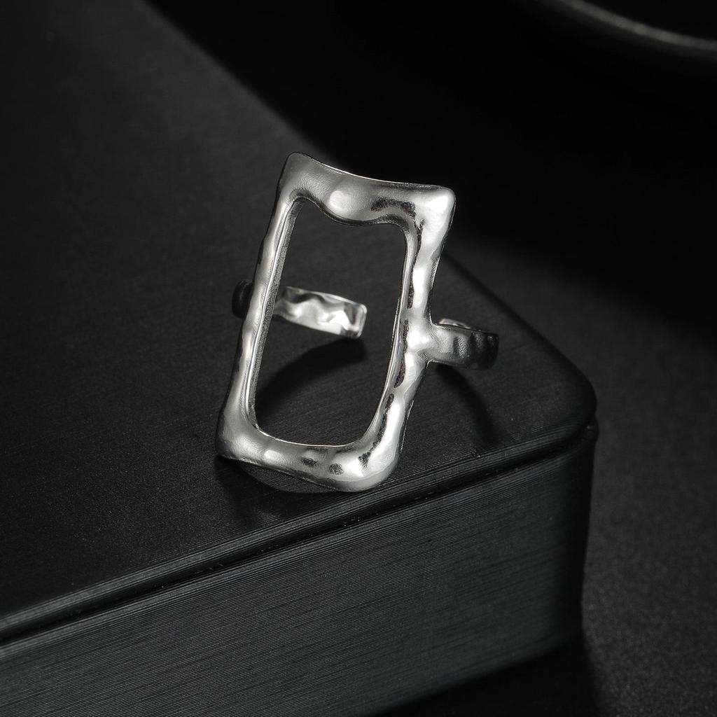 Adjustable Non-Fade Electroplated Couple's Ring