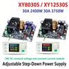 XY8030S XY12530S CNC Ayarlanabilir DC Buck Güç Kaynağı 30A 2400W/3750W Sabit Voltaj Sabit Akım 2 PWM Fanlı