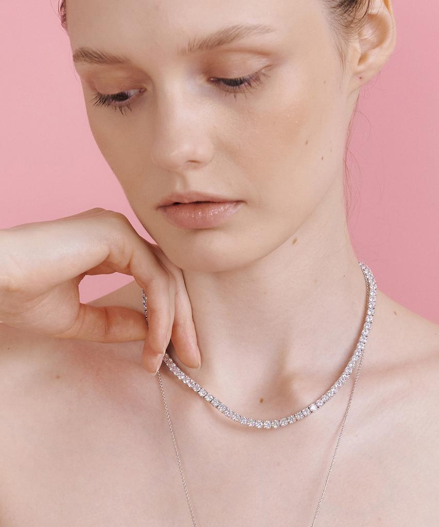 Matias Fine Tennis Necklace