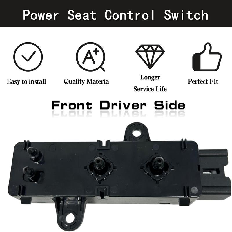 Power Seat Switch Left for -2024 Nissan Altima Rogue Replace 87066-6CC0A