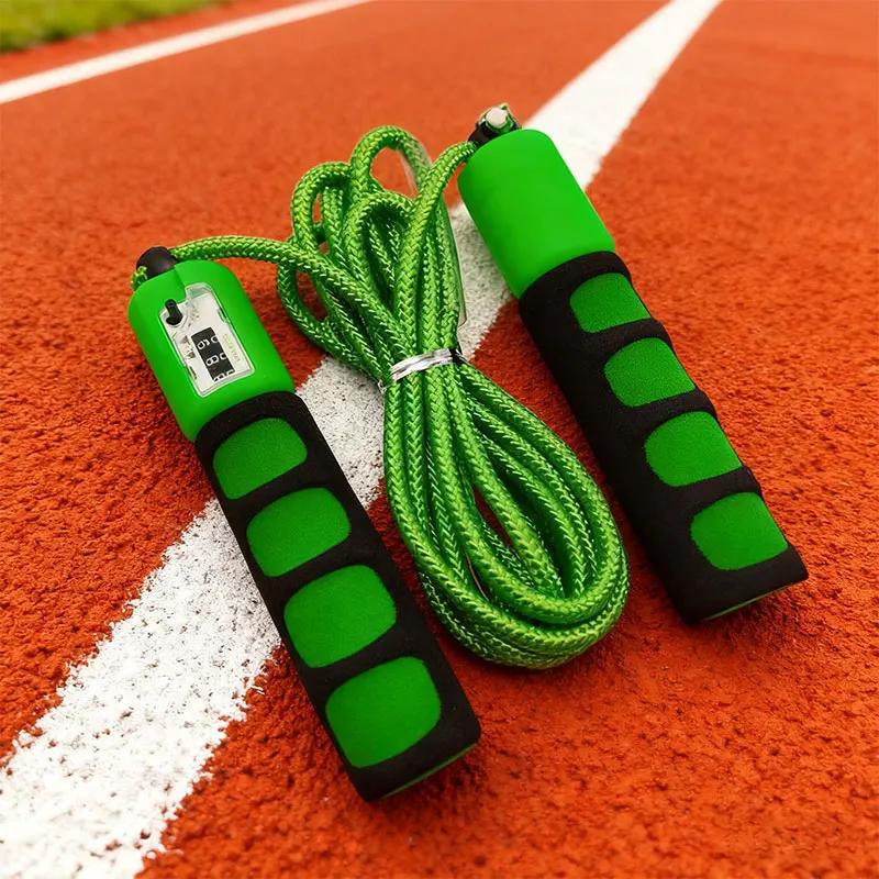 Adjustable Skipping Rope Counting Jump Rope Fitness Rope Gym Training Sports Exercise Workout Equipments Gym Equipment for Home