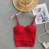 European and American Sexy Outdoor All-Matching Pure Color Camisole