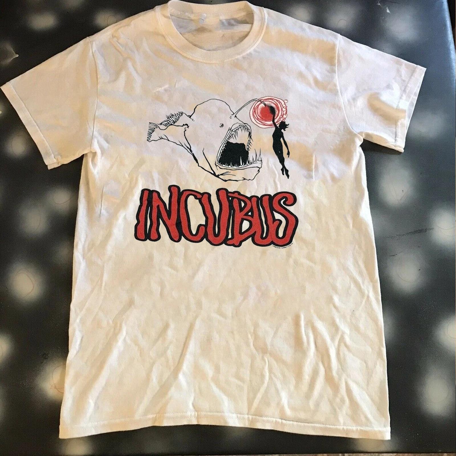 Men s and Women s T-shirts Incubus Shirt Adult White Size S-5XL MEN XXXL