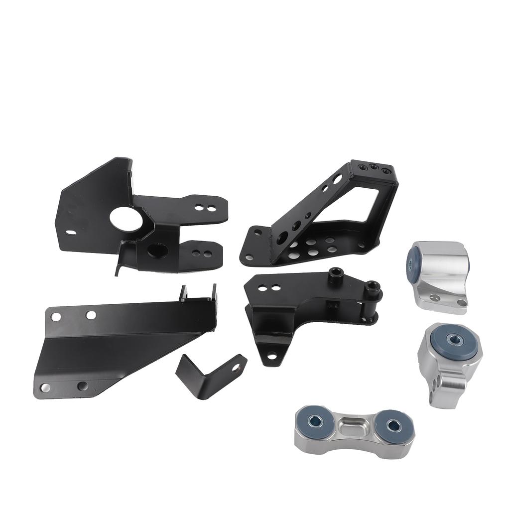Engine Mount Bracket Support Set Fit for Honda Civic CRX with KSeries Engine Accord TSX Transmission