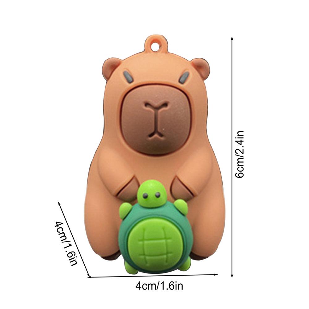 Cartoon Capybara Car Air Freshener Vent Clip Car Aroma Vent Scent Auto Perfume Oil Diffuser Decoration Refreshing accessories