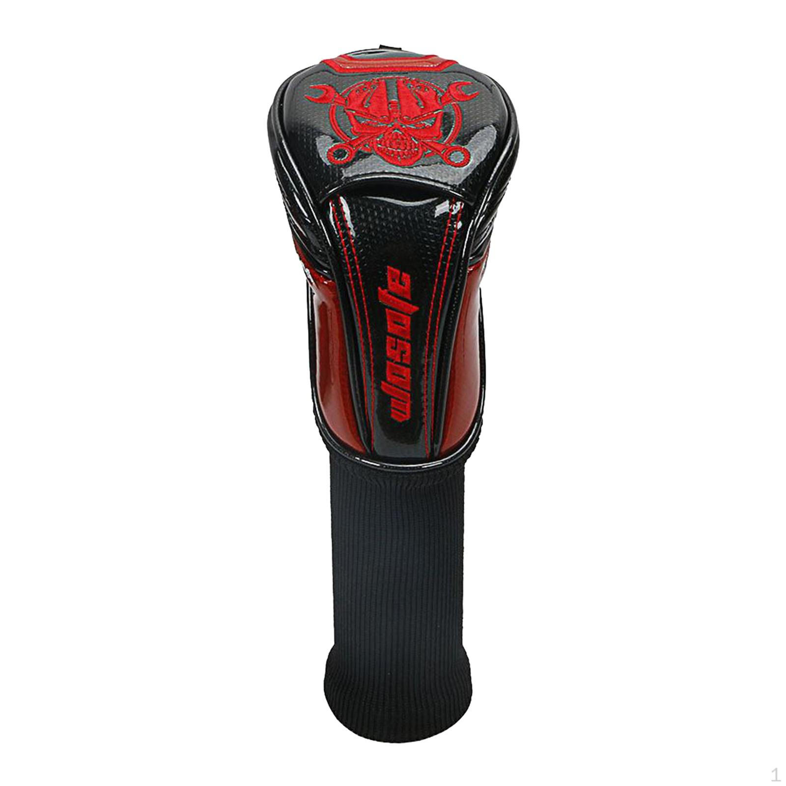 

Durable Golf Driver Headcover PU Leather UT Head Black UT