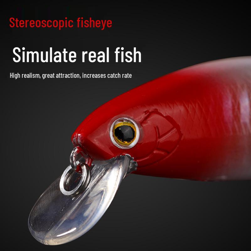 Long-Casting Sinking Minnow with Reinforced Hook, Available in 4g, 7g, 10g, 14g