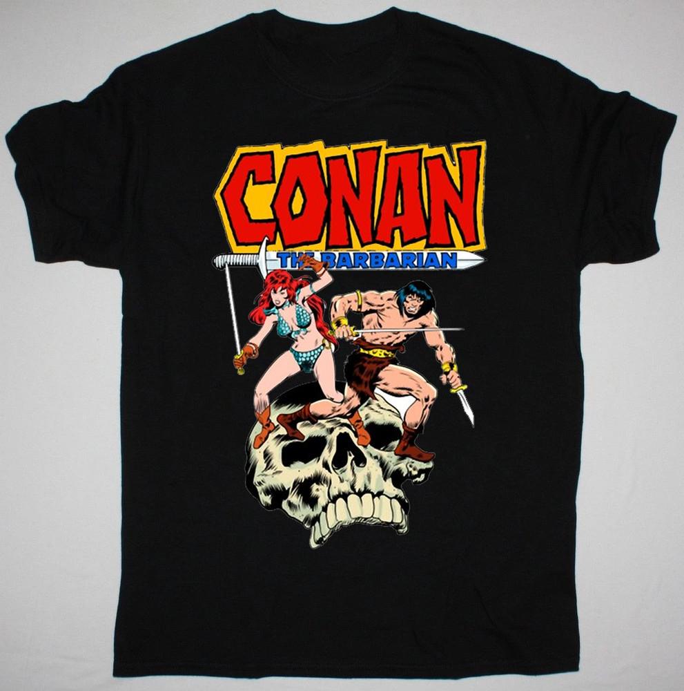 

Conan The Barbarian Poster Cotton All Size S4XL Tshirt Unisex T-Shirt XXL