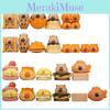 Capybara Food Themed Bread Miniature Garden Decor With Pvc Material For Home Office And Giftgiving