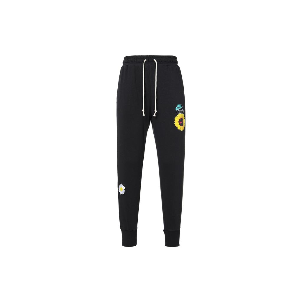Nike Gestrickte Jogginghose Herren Schwarz Moderate Bündchenhose DM5013-010