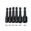 6pcs Screw Tap Socket Adapter Holder Set with Inlaid Clamp Pad for Secure Grip Perfect for DIY and Maintenance Tasks