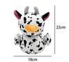 Cow Ducks, 10Inch Cow Stuffed Toy Doll, Cute Creative Cow Plush, Hello Cow Doll Gift for Children, Friend, Family