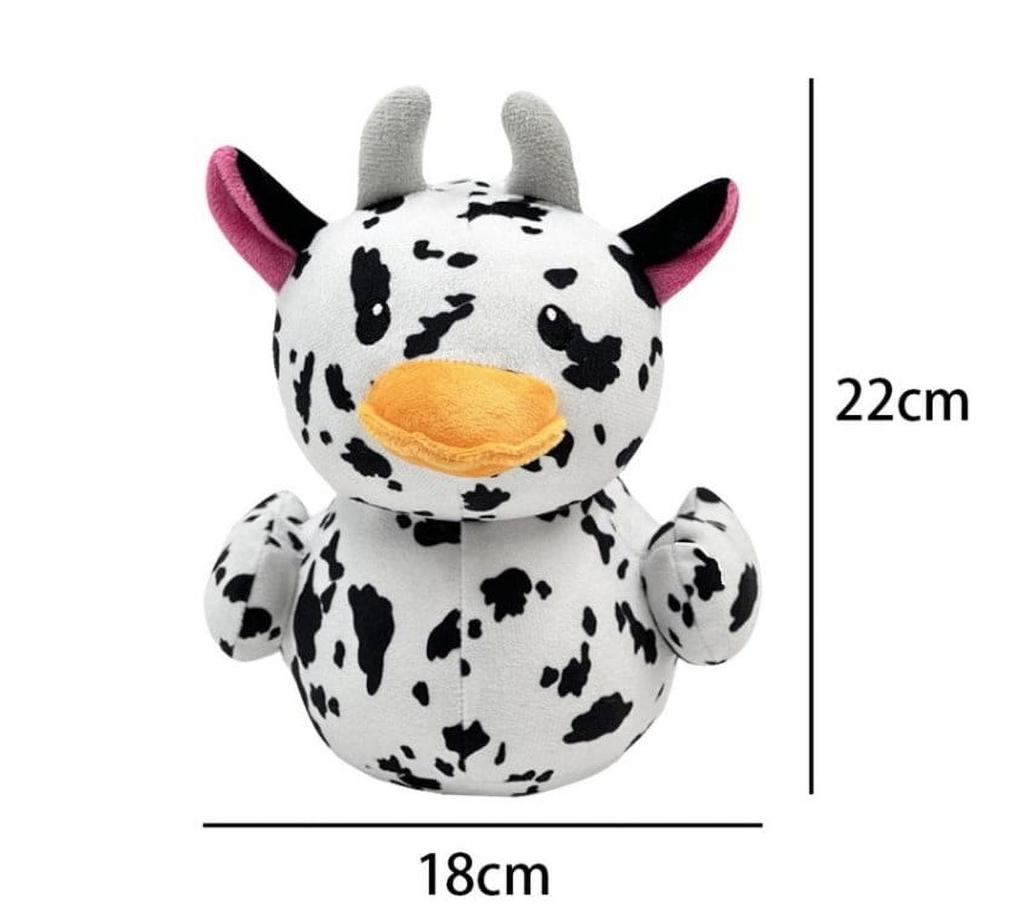 Cow Ducks, 10Inch Cow Stuffed Toy Doll, Cute Creative Cow Plush, Hello Cow Doll Gift for Children, Friend, Family
