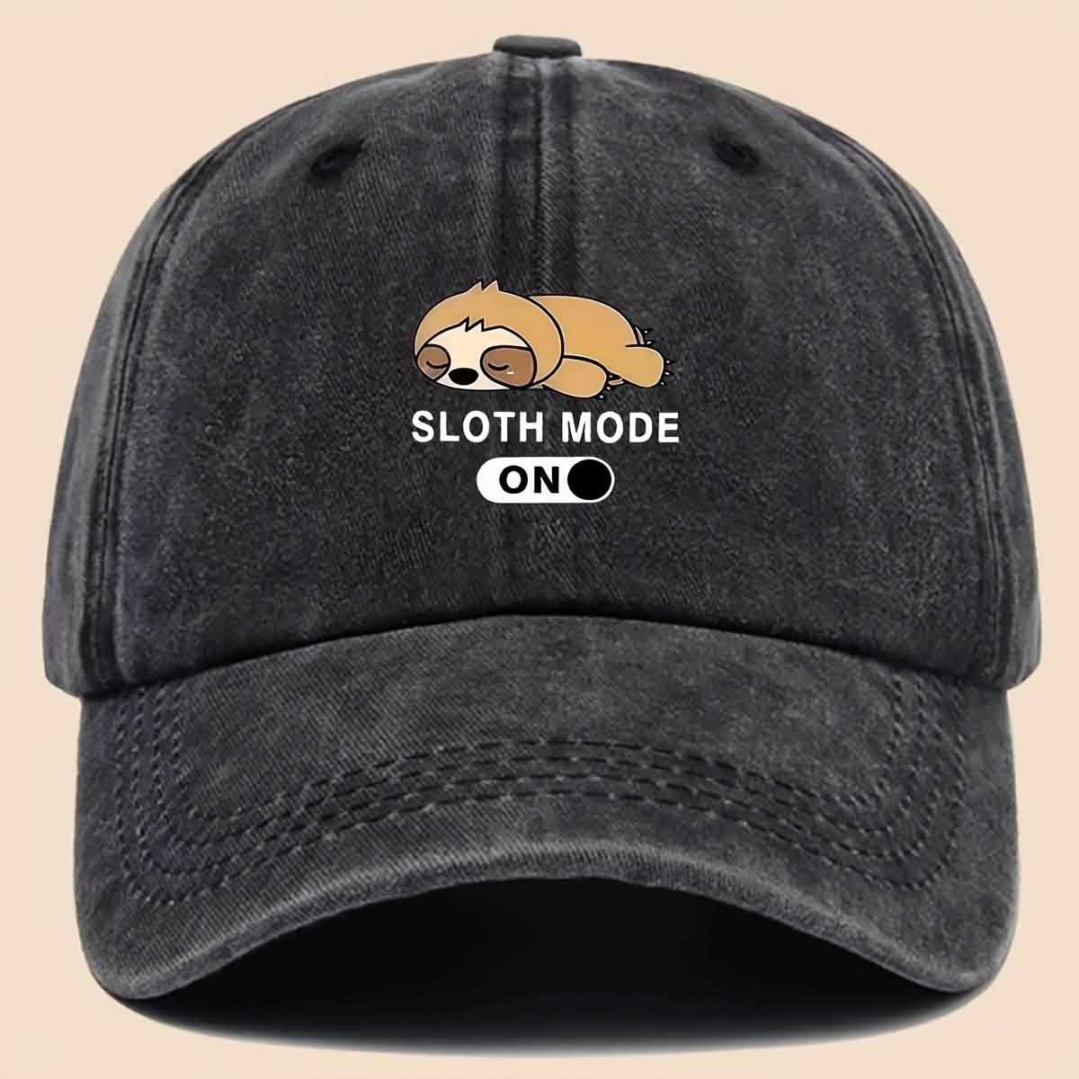 Fun Printed Baseball Cap Unisex Adjustable Size Trucker Visor Hat