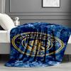 Manchester City FC Print Blanket - Soft & Comfortable, for Bedroom, Travel, Sofa, Home Decoration - Birthday Christmas Gift for Friend