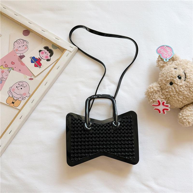 2025 Woven Butterfly Jelly Bag: Cute Children's Mini Beach & Coin Purse