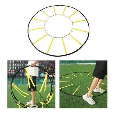 Cirkulära Agila Träningsredskap för Högintensiv Reaktiv Fotträning och Färdighetsfotboll Basket Multifunktionell Stege