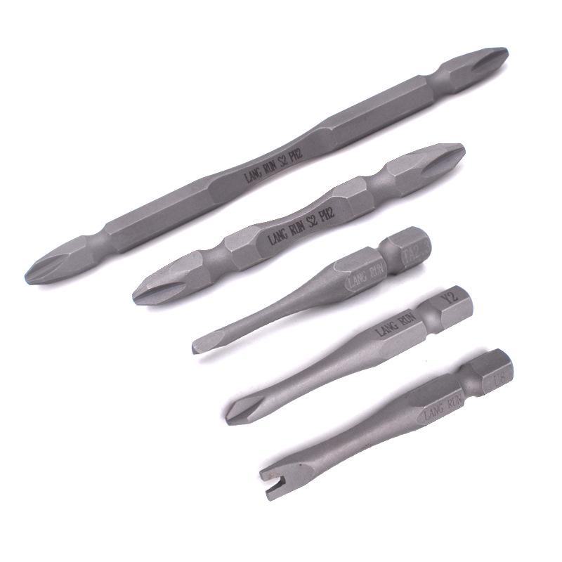 Taiwan S2 Steel Hardened Hexagonal Screwdriver Bit, Phosphate Gray Finish