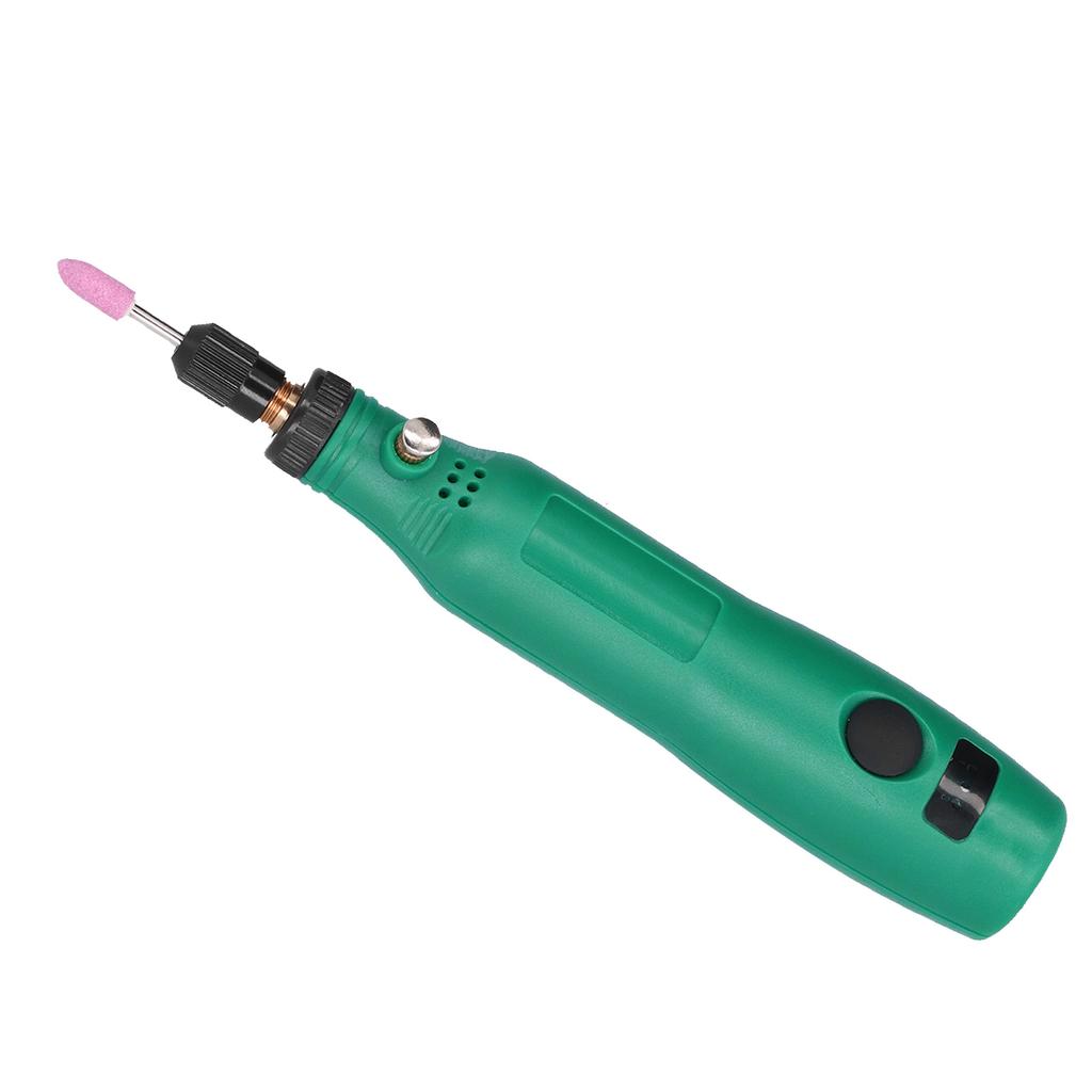 Mini Elektrischer Schleifer 3 Variable Geschwindigkeiten Akku Tragbares Schleifwerkzeug Set Kit für Heimwerker