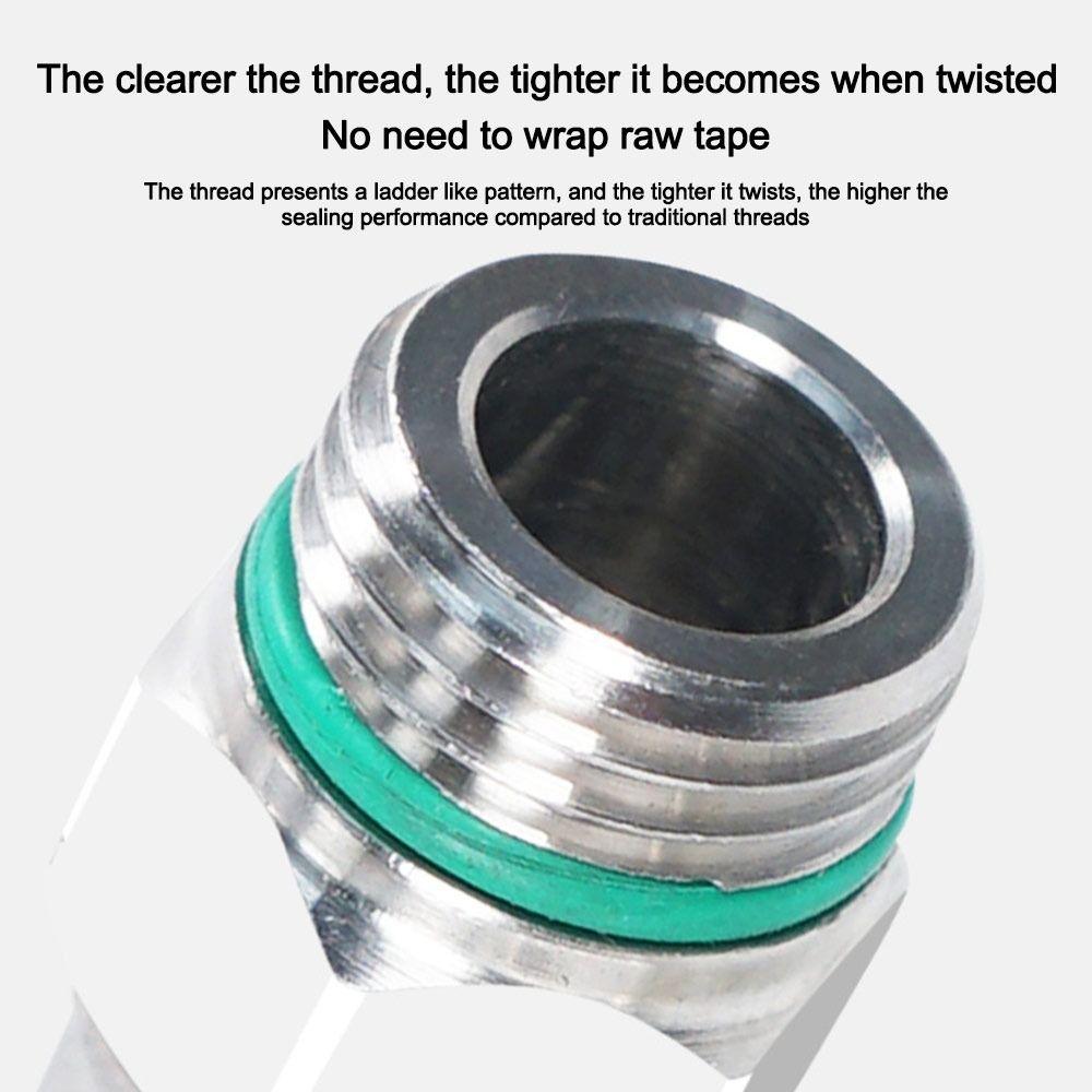 External Thread Pneumatic Air Fitting Push in Connect Air Hose Fitting Air Hose Connections
