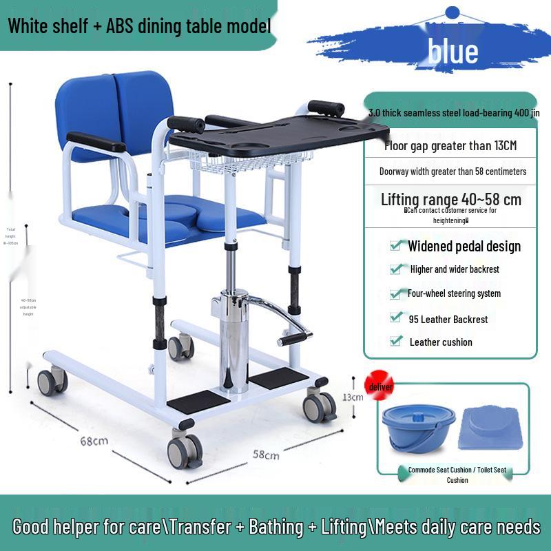 Home Use Hydraulic Lift for Elderly and Bedridden Patient Transfer