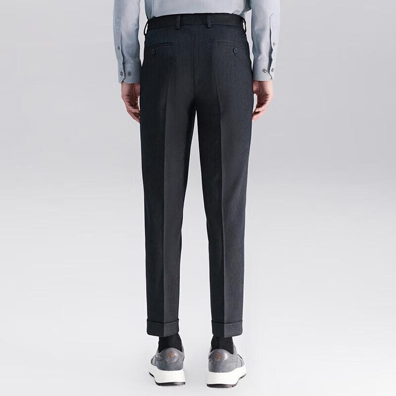 Baoxiniao Men's Slim-Fit Casual Business Trousers