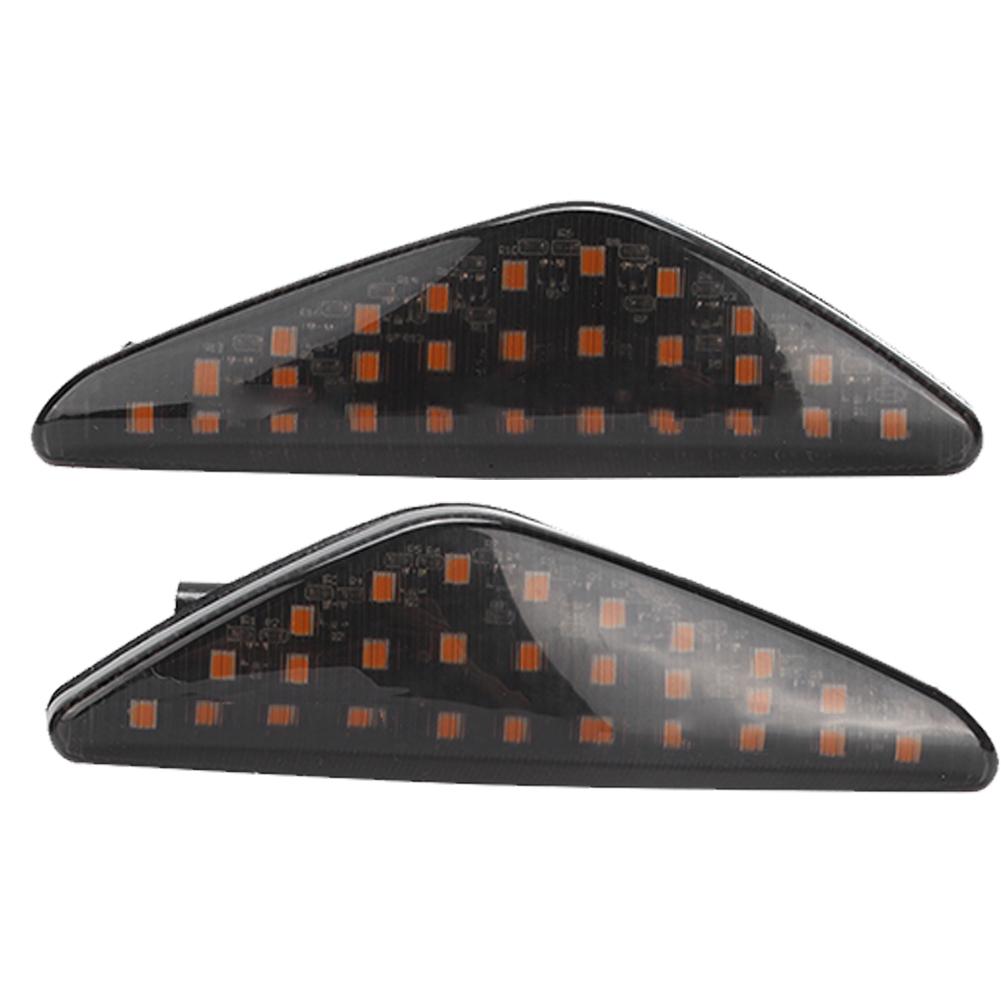 1 Pair 27 LEDs Side Marker Sequential Turn Signal Flashing Light Fit for F25 X3 2011‑2015