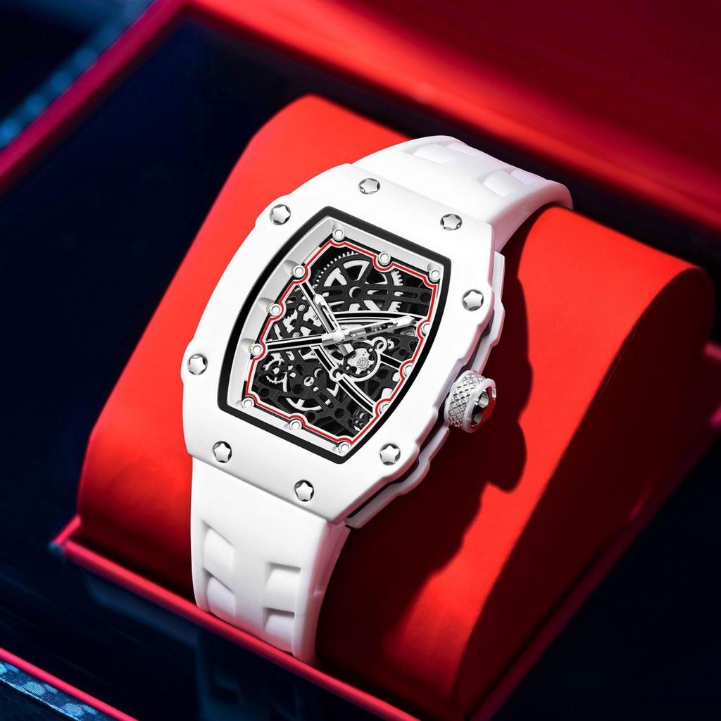 Ultra-thin fashion personalized men's watch luminous men's watch watch watch barrel-shaped quartz watch