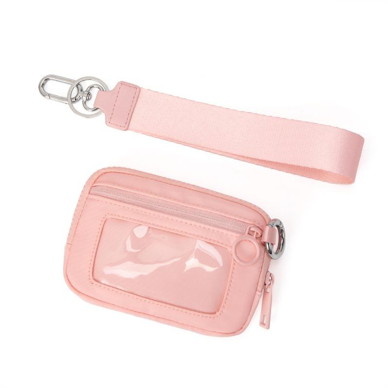 1Pc Lightweight adjustable messenger fanny pack with zip closure - Portable clips and wristbands for travel, running, dog walking, exercise - Unisex