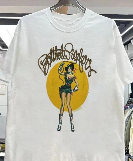 Rare Butthole Surfers Band Shirt Classic Style White Unisex Shirt S-5XL L