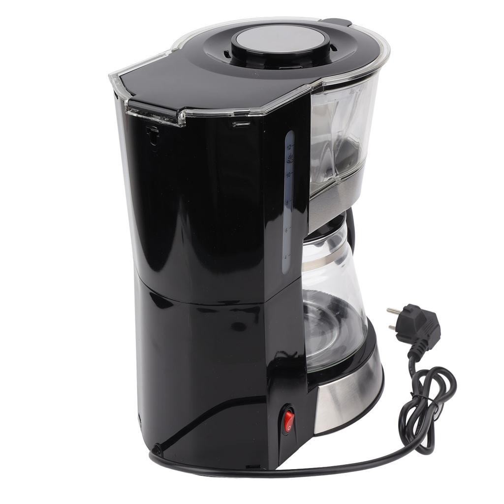 1,2 l halbautomatische Kaffeemaschine mit Teekanne Haushaltskaffeemarker-Set