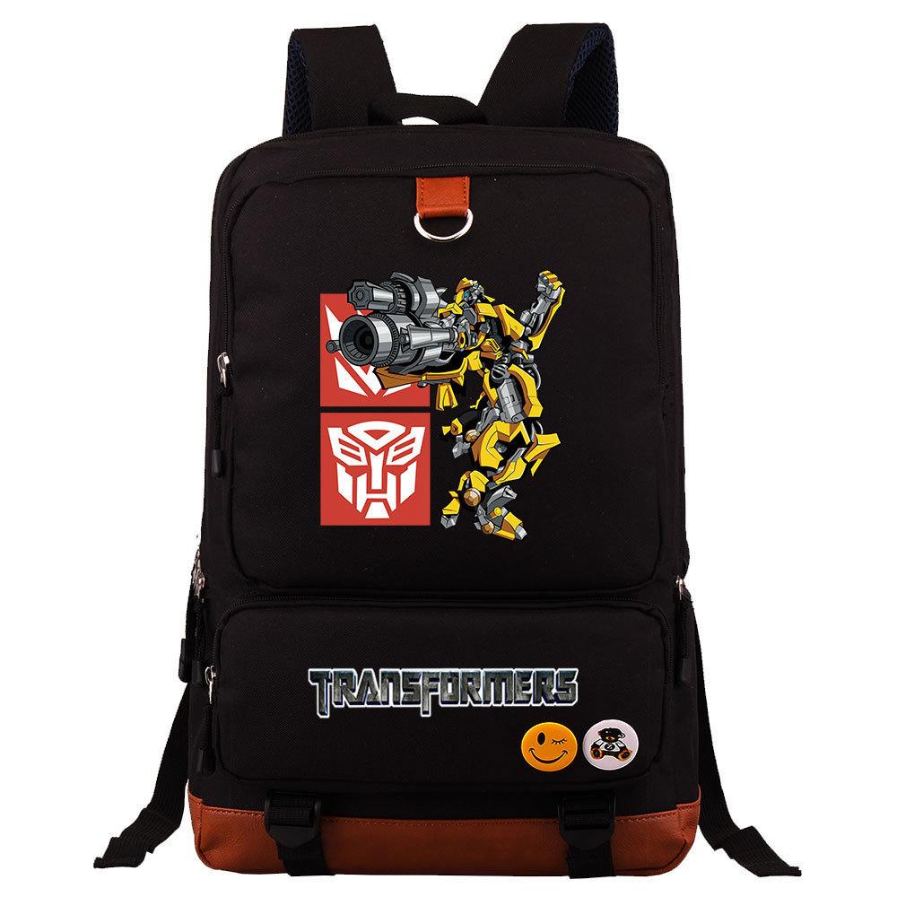 Anime Cartoon Print Teen Student Schoolbag Large Capacity Travel Bag Men And Women Backpack