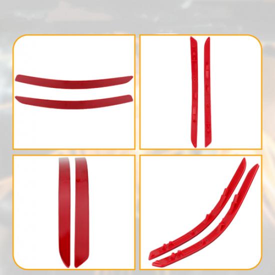 2Pcs Bumper Reflector For Kia Optima 2014-2015 Rear Left + Right 92405/6-2T500